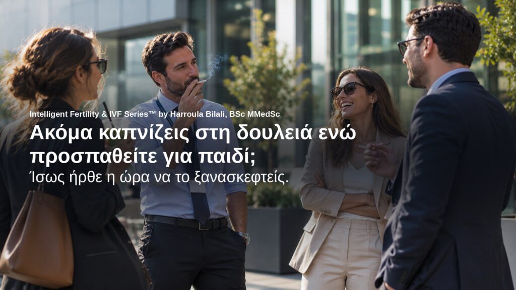 Άνδρας καπνίζει σε διάλειμμα από τη δουλειά – κάπνισμα και εξωσωματική